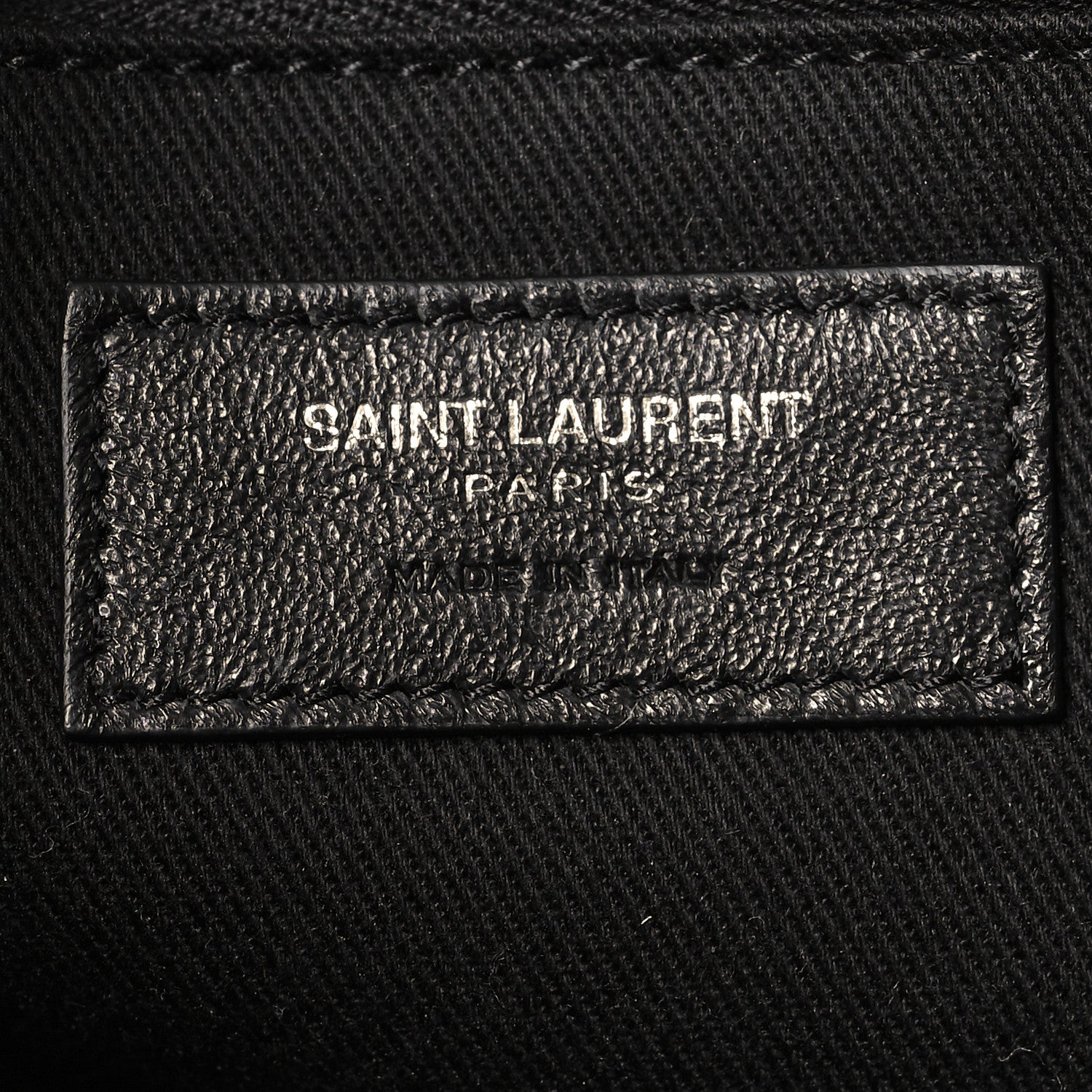 Saint Laurent Grained Calfskin Small Supple Sac De Jour Duffle Black 6 of 10