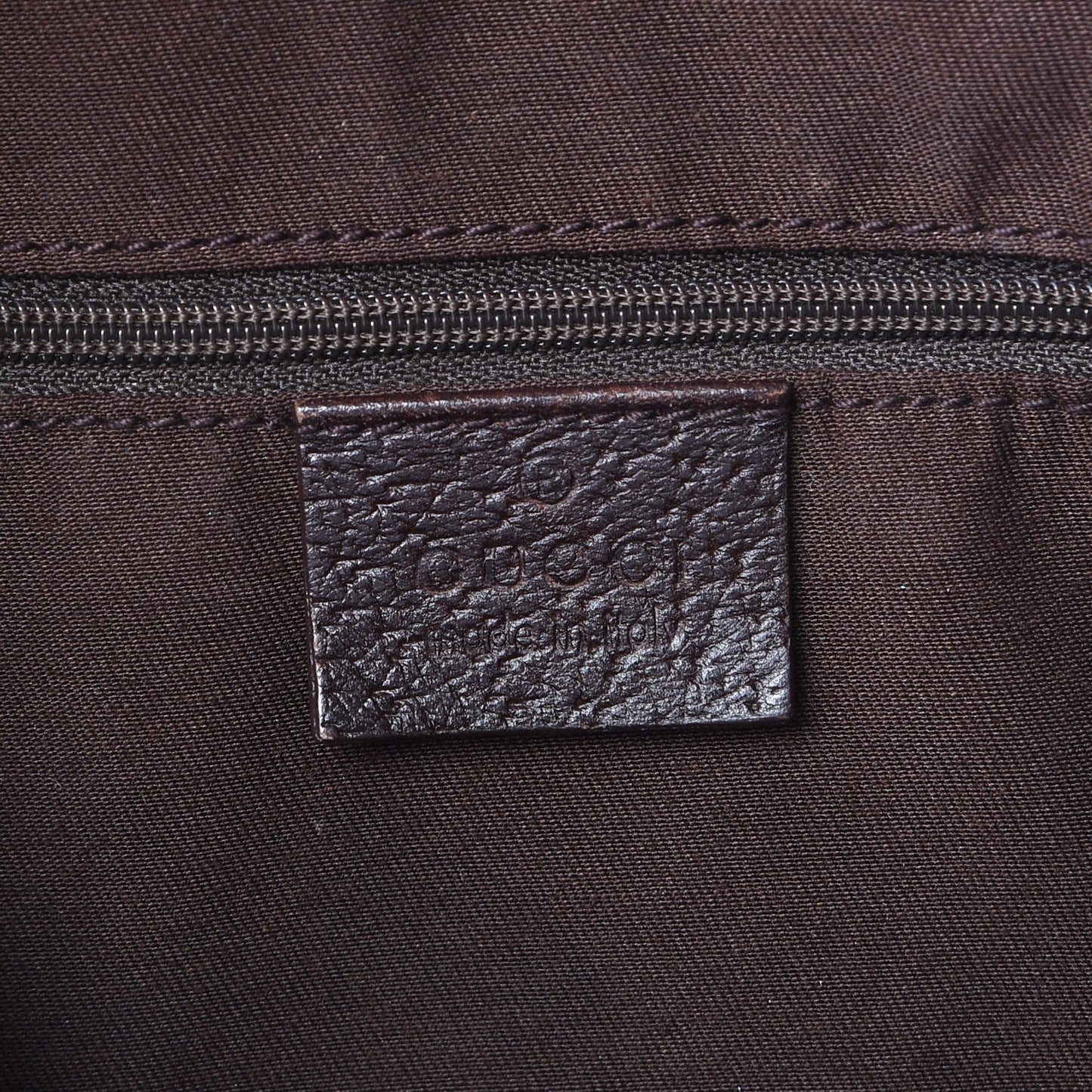Monogram Medium Abbey Shoulder Bag Dark Brown