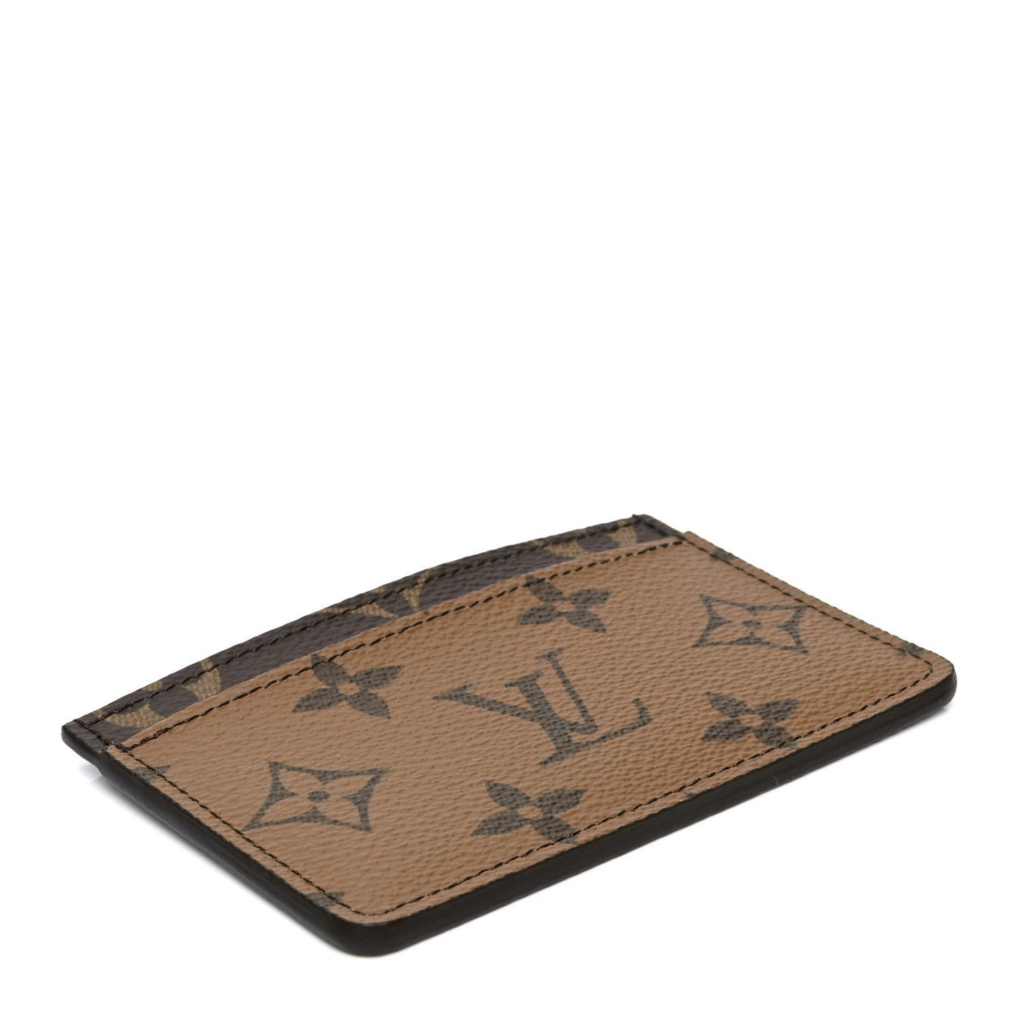Reverse Monogram Card Holder