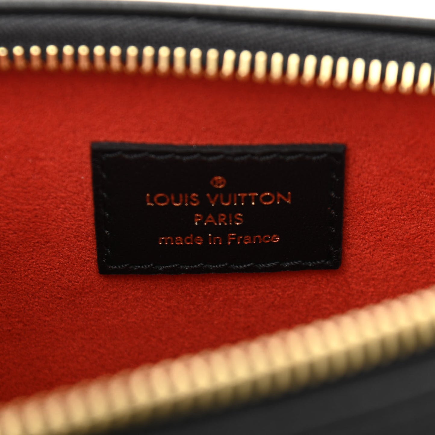 Lambskin Embossed Monogram Coussin BB Black