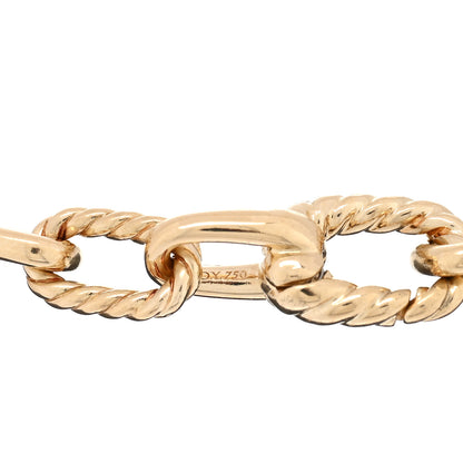 David Yurman 18K Yellow Gold 6mm Madison Classic Chain Bracelet 3 of 3