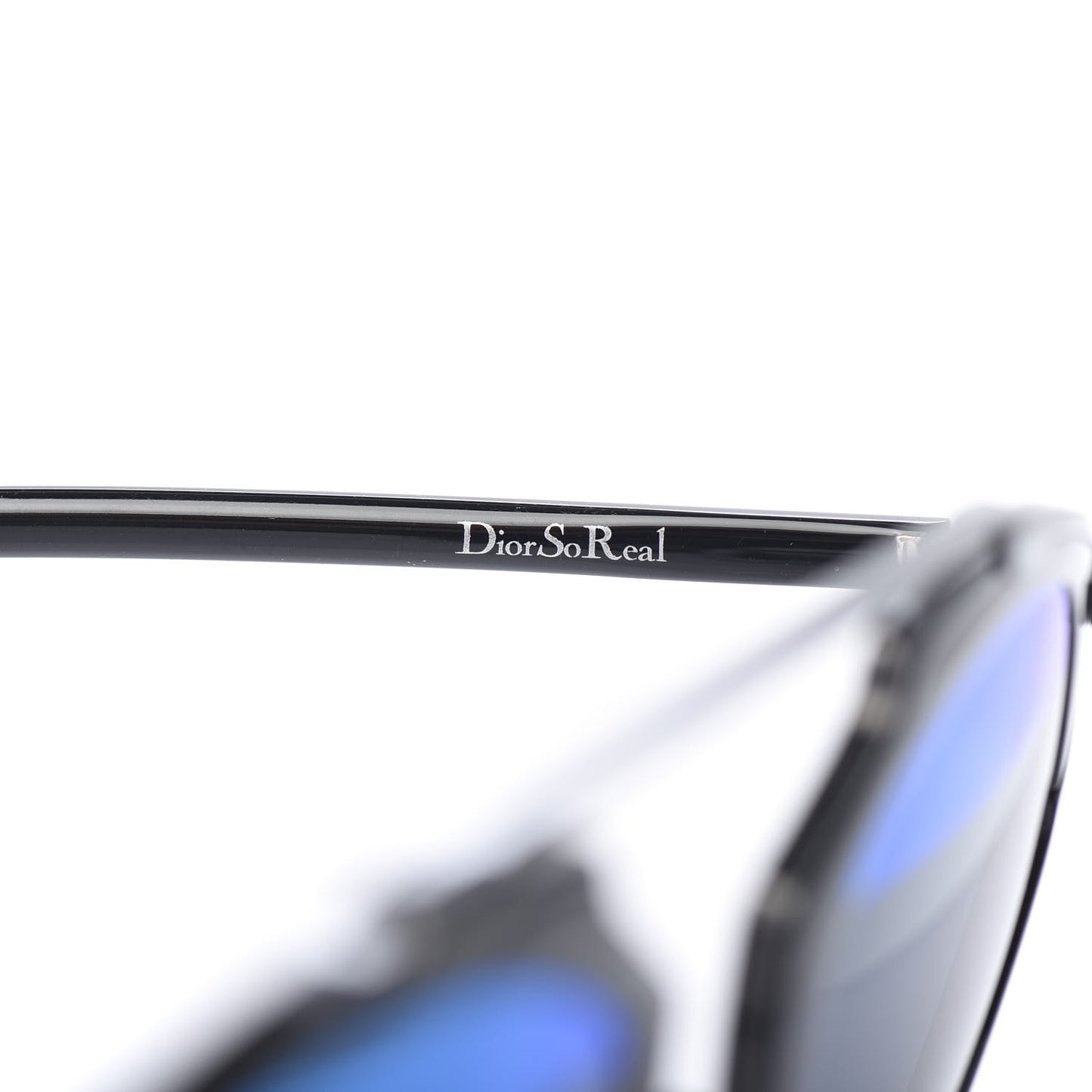 Mirrored So Real Sunglasses Black