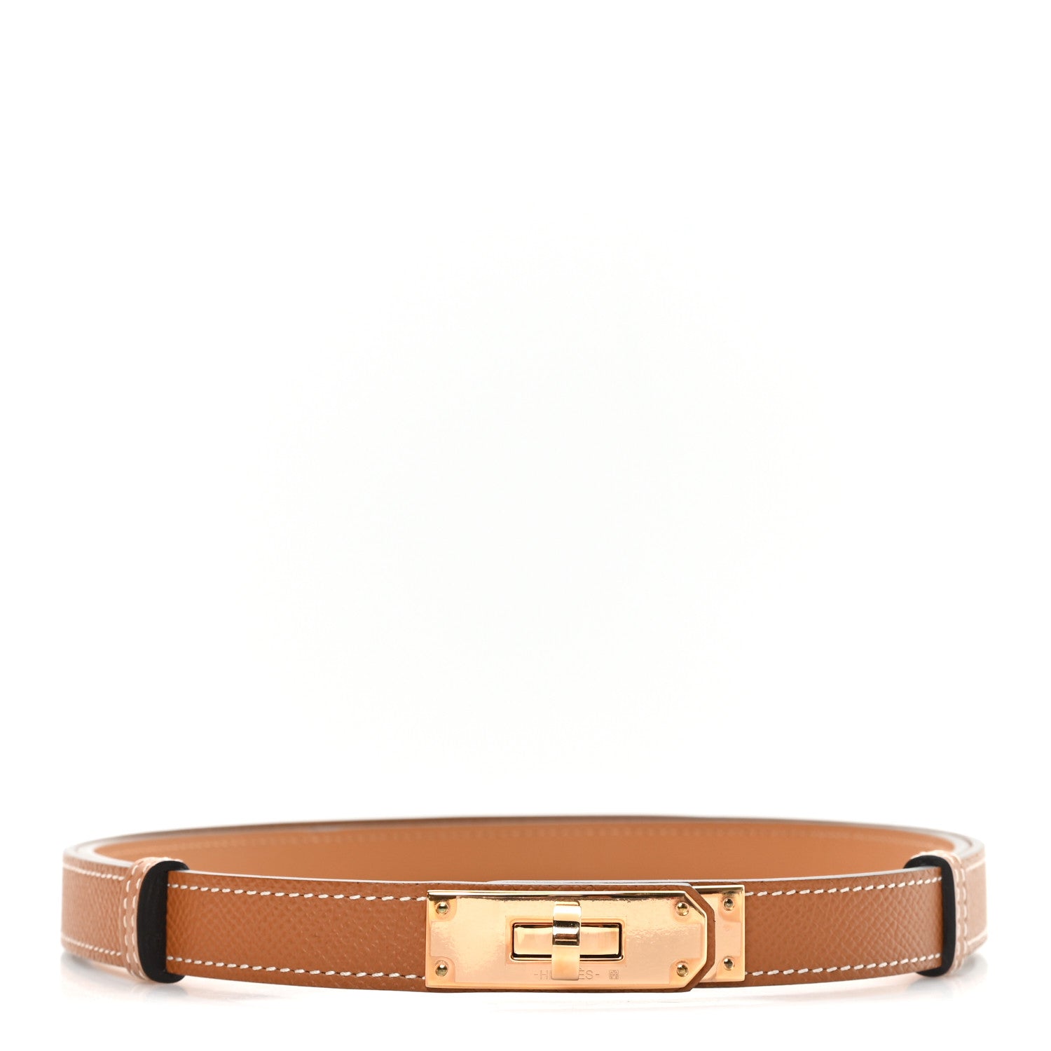 Hermes Epsom Kelly Belt Gold 1 of 4