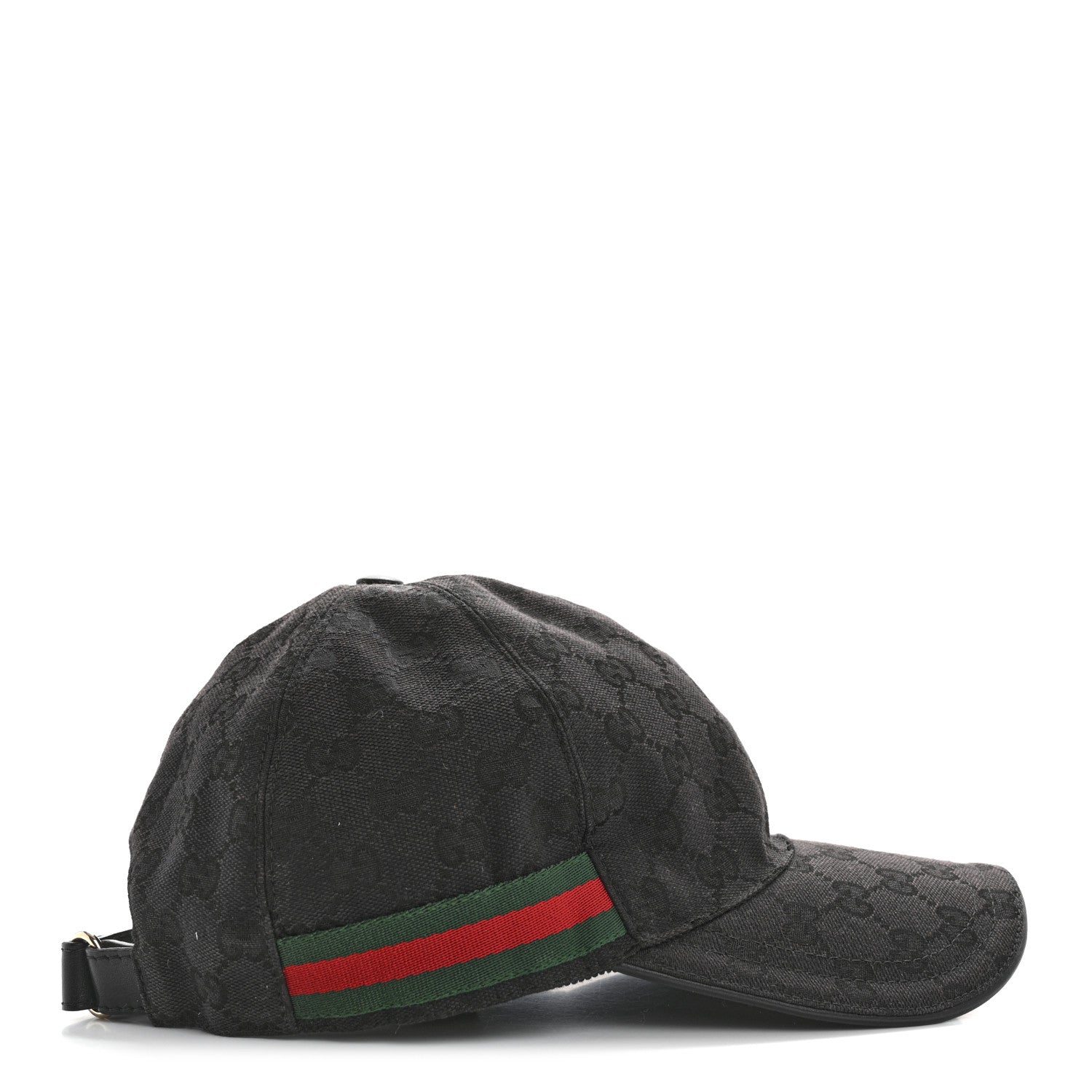 Gucci Monogram Web Baseball Hat L Black 5 of 11