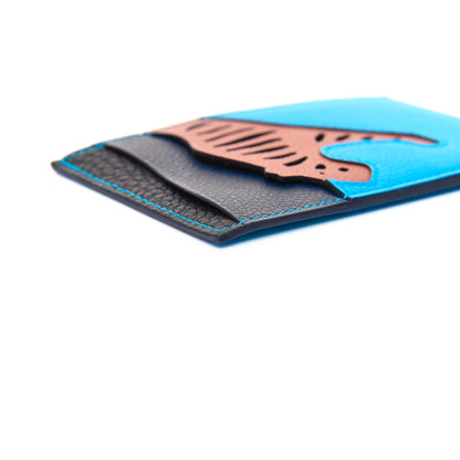 Hermes Evercolor Epsom Togo Rooroo 3CC Card Holder Bleu Frida Brique Bleu Nuit 8 of 12