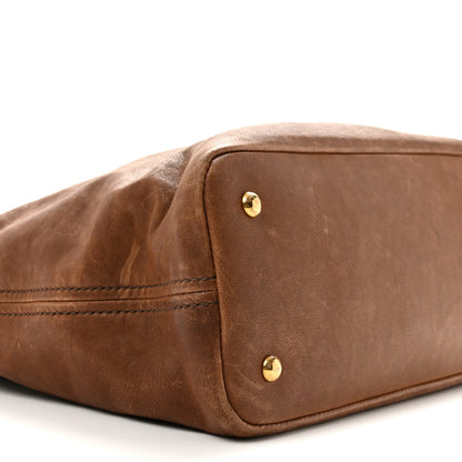 Miu Miu Nappa Aviator Medium Aventure Bag Rovere 8 of 12