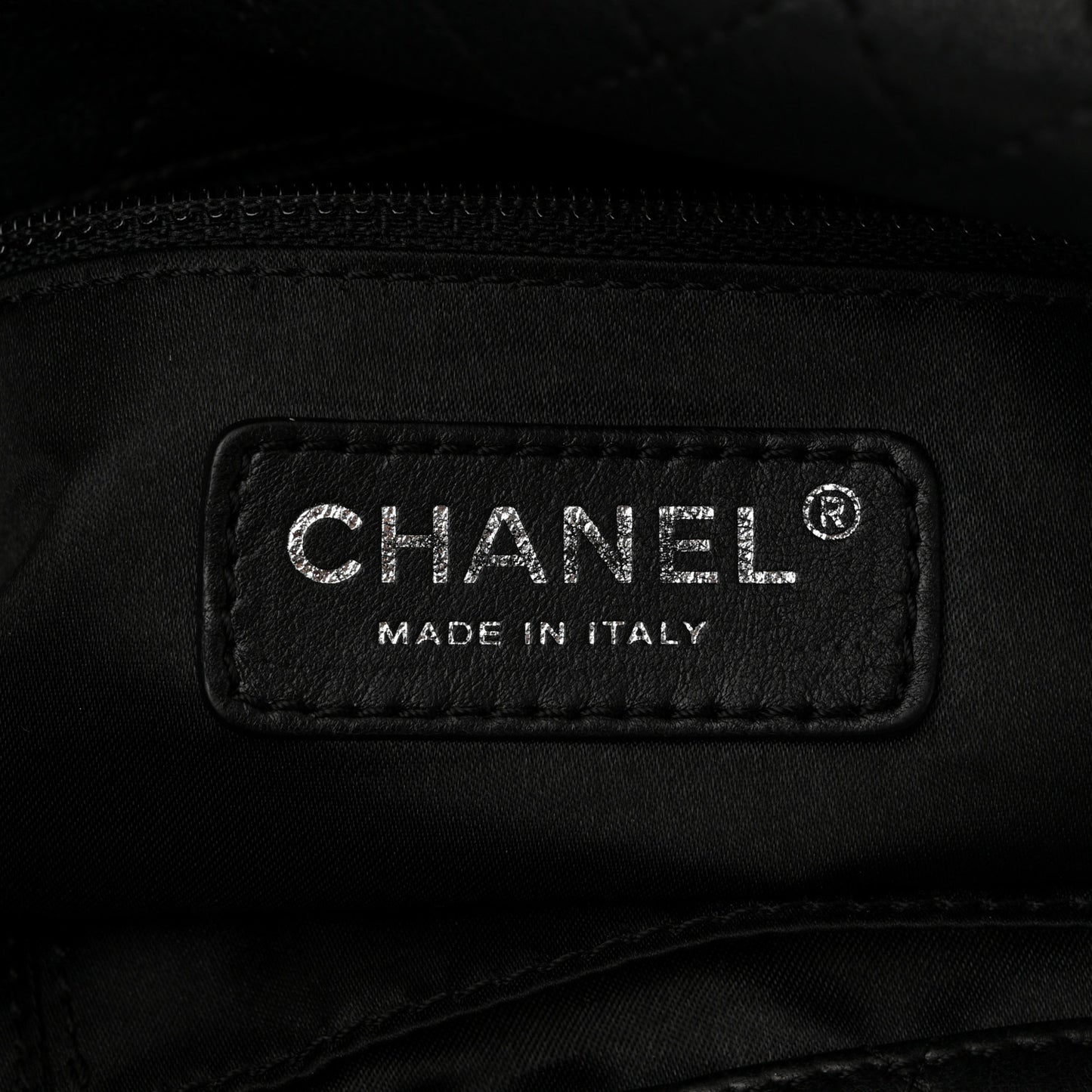Lambskin Medium Soft and Chain Flap Black