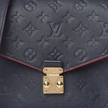 Louis Vuitton Empreinte Pochette Metis Marine Rouge 7 of 12