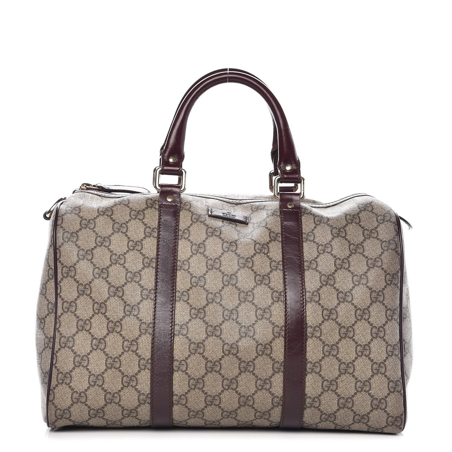 GG Plus Monogram Medium Joy Boston Dark Brown