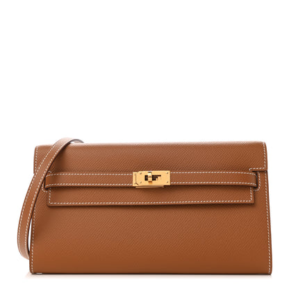 Hermes Epsom Kelly Wallet To Go Gold 1 of 6