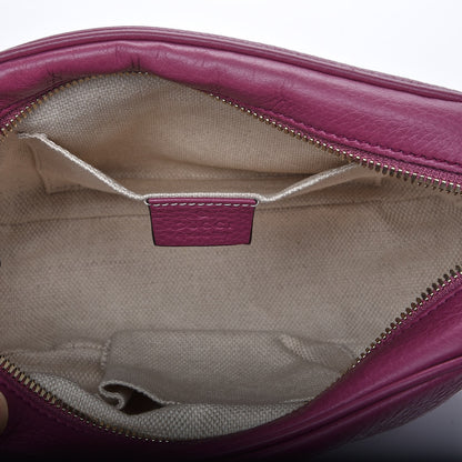 Gucci Pebbled Calfskin Small Soho Disco Bag Peonia Flower 5 of 7