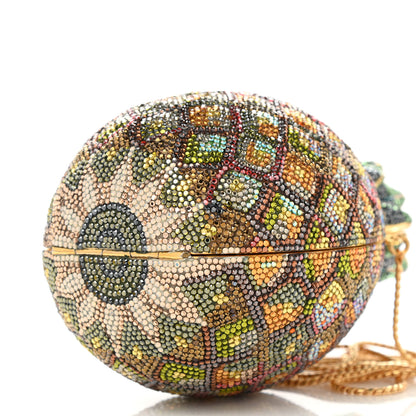Judith Leiber Crystal Pineapple Minaudiere Clutch Multicolor 9 of 9