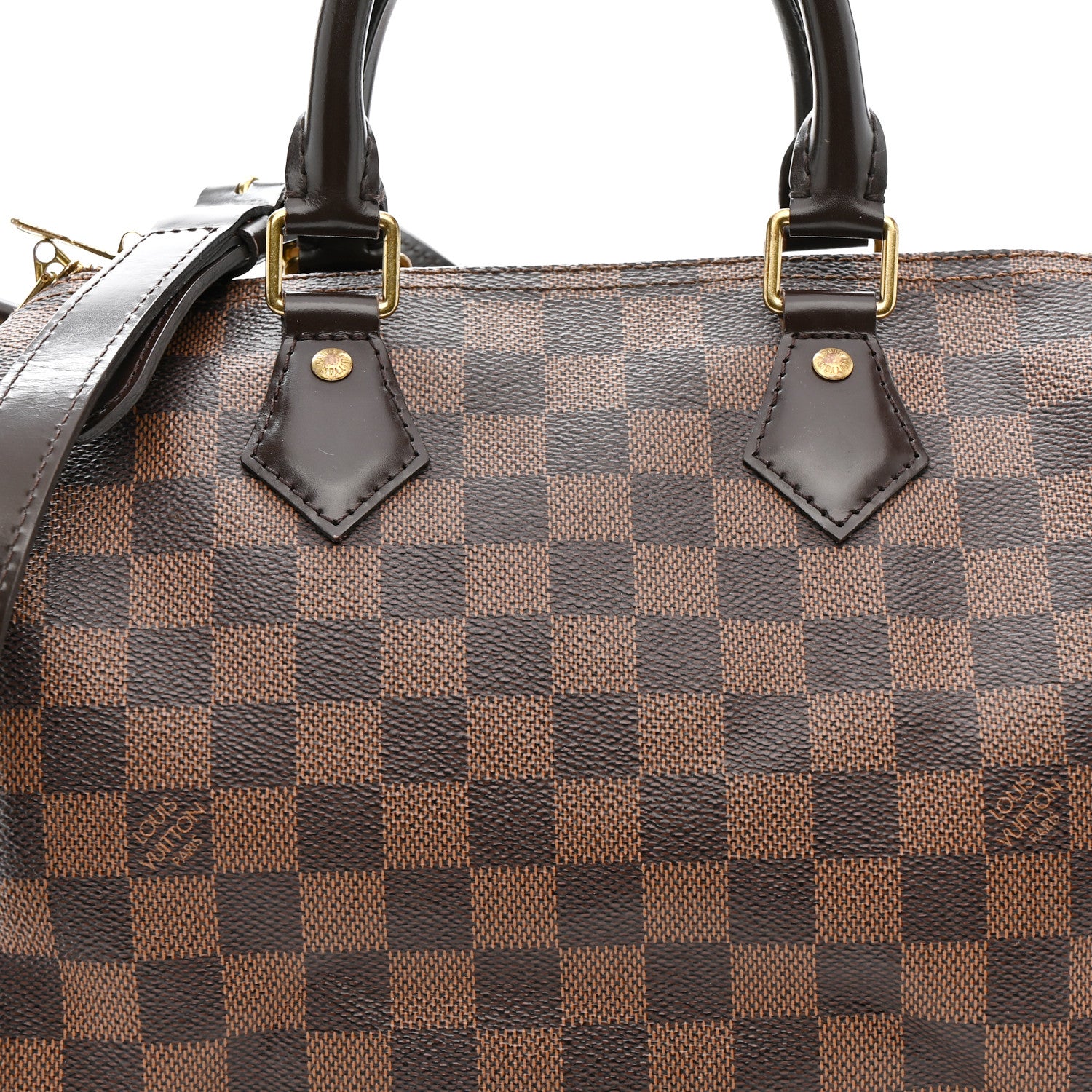 Louis Vuitton Damier Ebene Speedy Bandouliere 25 8 of 11