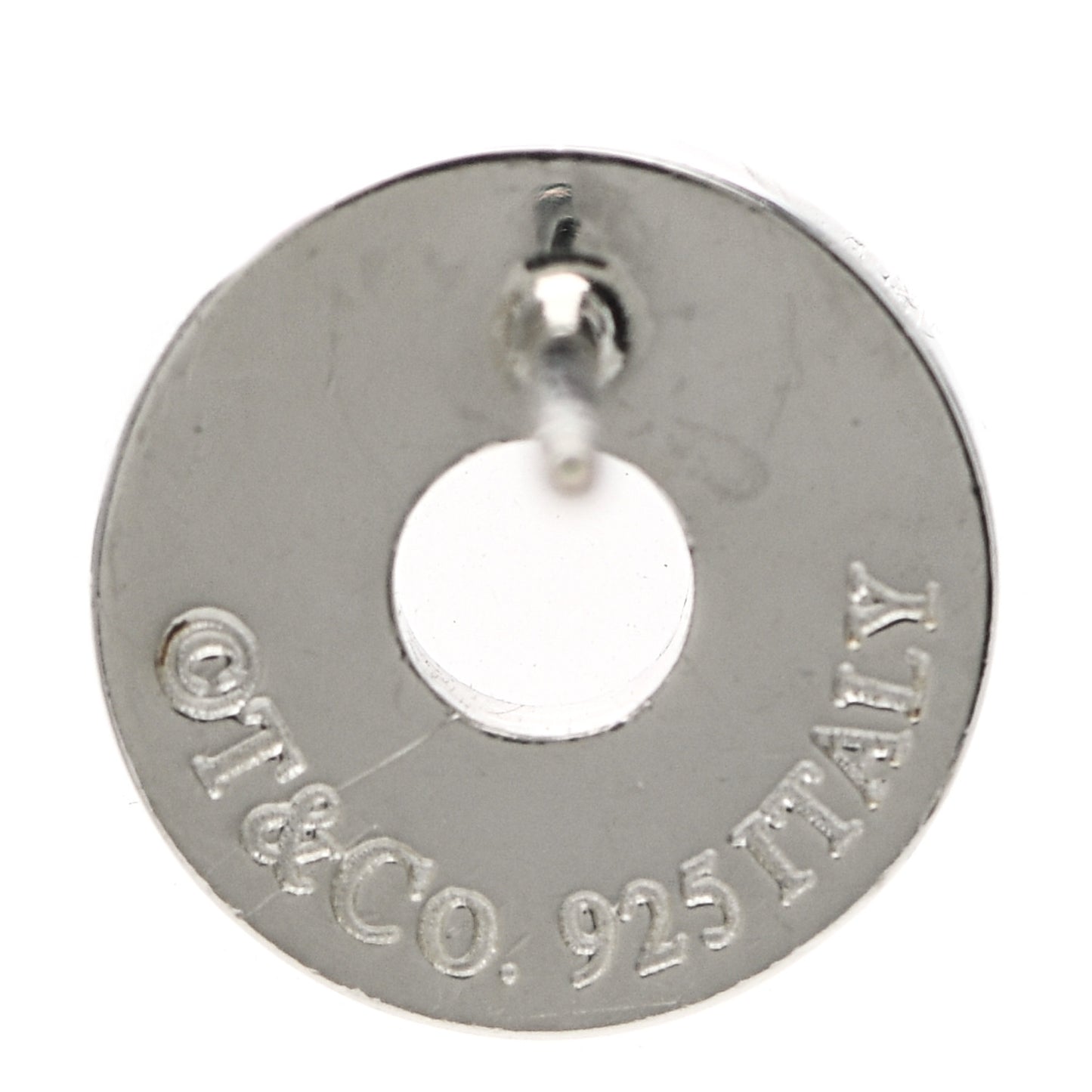 Sterling Silver 1837 Circle Earrings