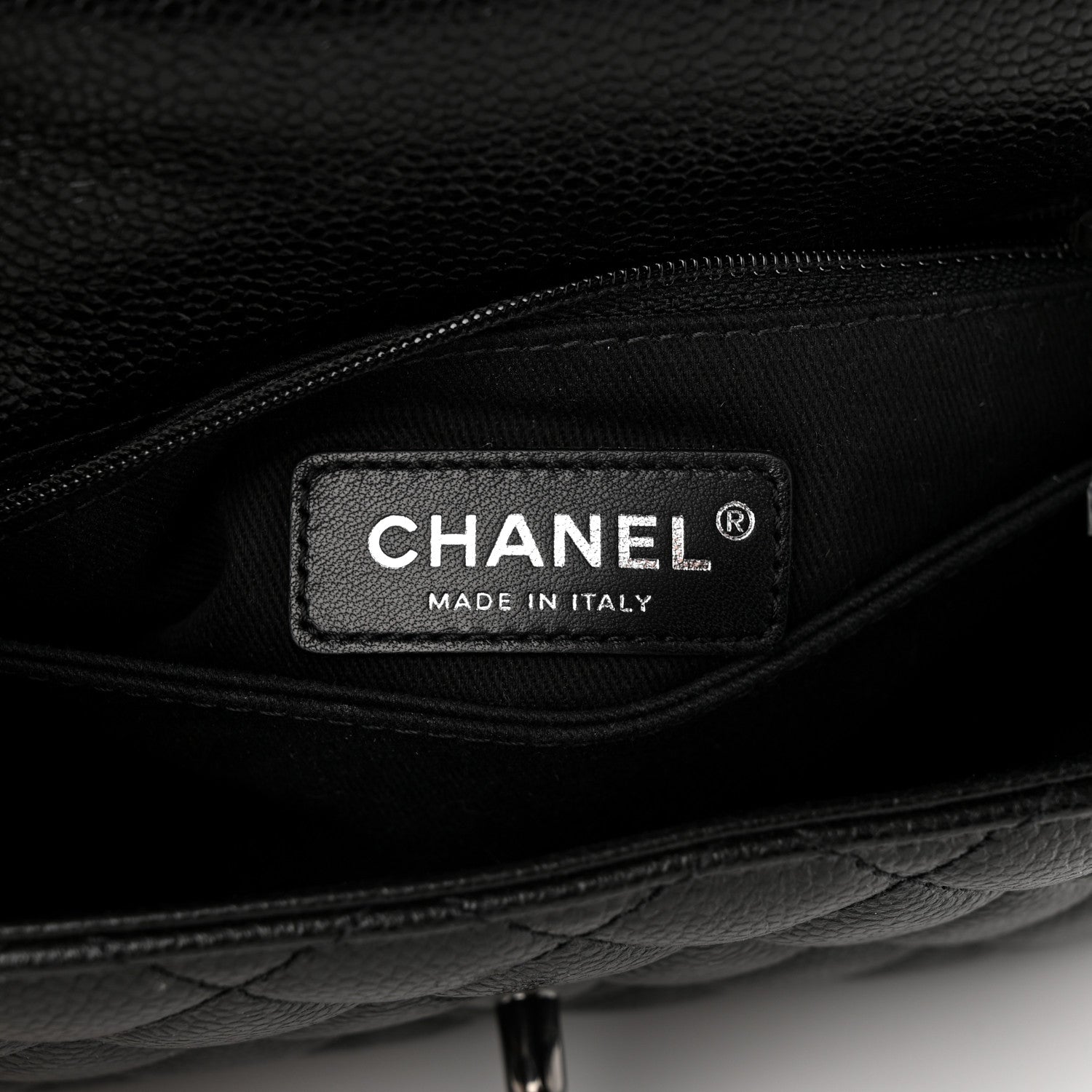 Chanel Caviar Quilted Mini Coco Handle Flap So Black 6 of 12