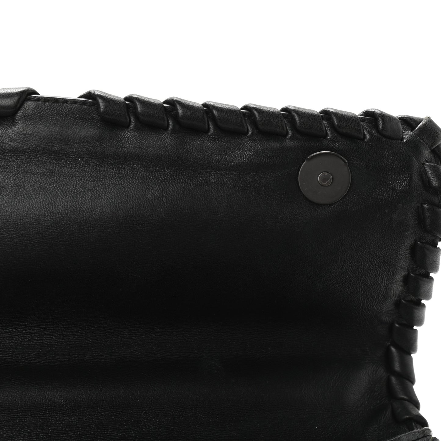Nappa Intrecciato Large Olimpia Bag Black