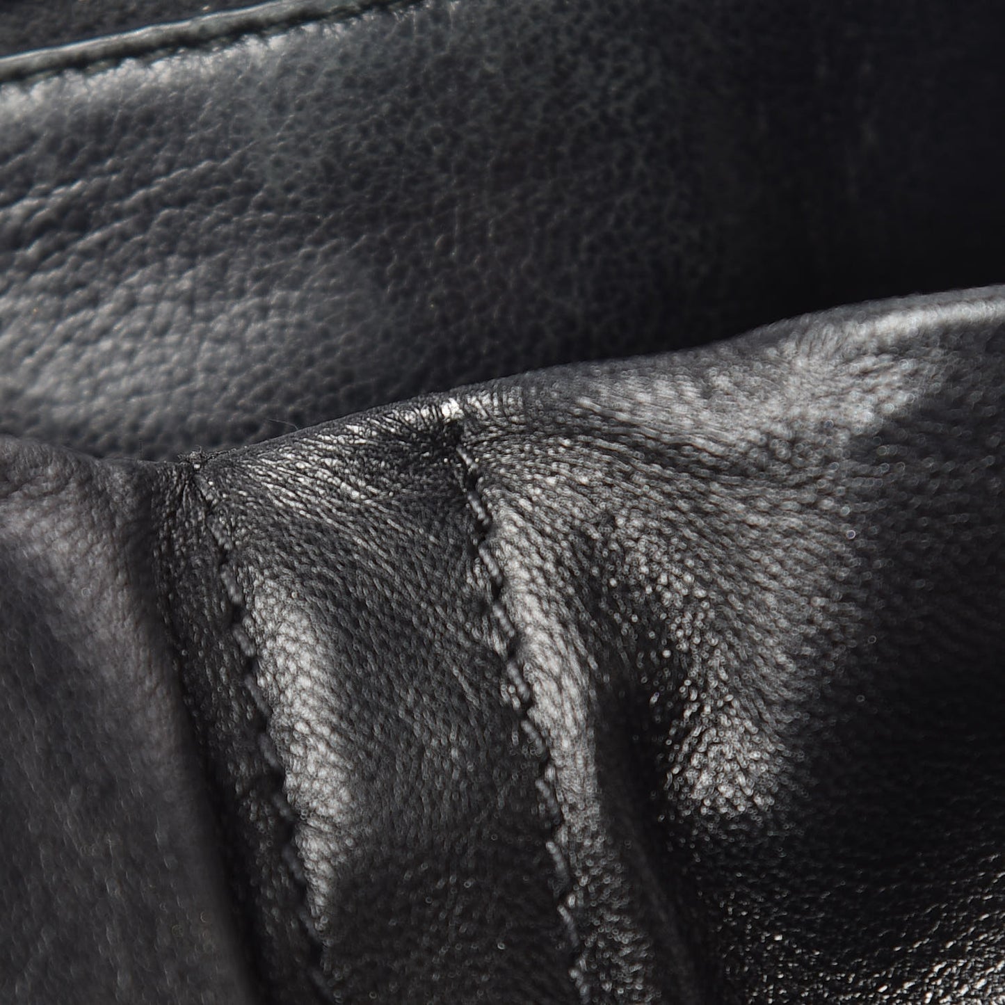 Tessuto Nylon Gaufre Shopping Satchel Black