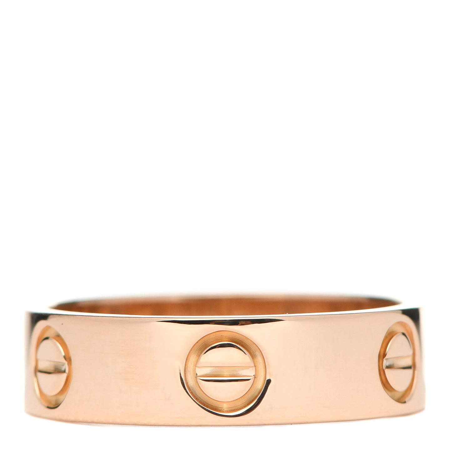 18K Pink Gold 5.5mm LOVE Ring 56 7.5