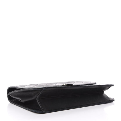 Chanel Lambskin Quilted Medium Single Flap Black 4 of 20