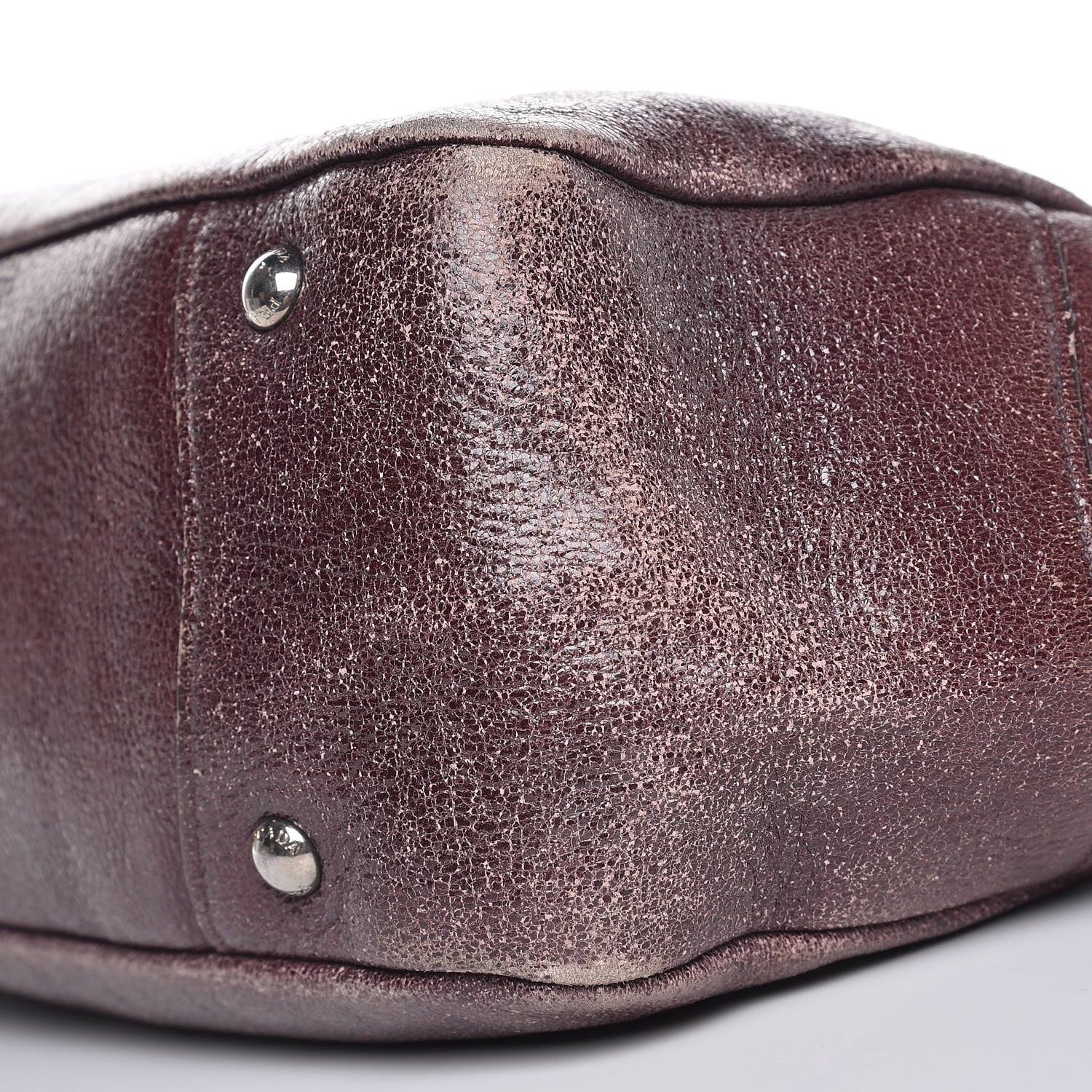 Prada Cervo Lux Chain Shoulder Bag Lampone Sfumato 10 of 18