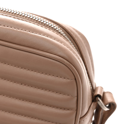 Prada Soft Calfskin Diagramme Camera Bag Cipria 13 of 13