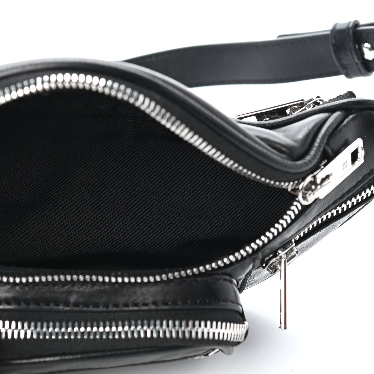 Lambskin Mini Attica Belt Bag Black