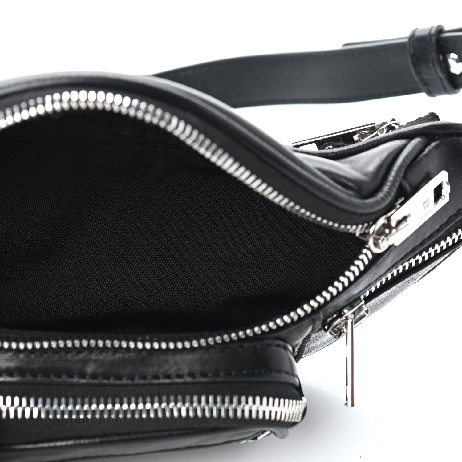 Alexander Wang Lambskin Mini Attica Belt Bag Black 5 of 6