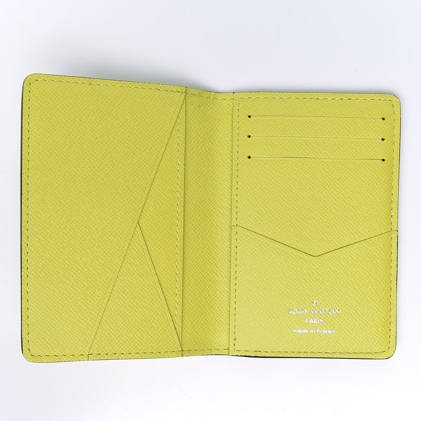 Monogram Taiga Pocket Organizer Yellow
