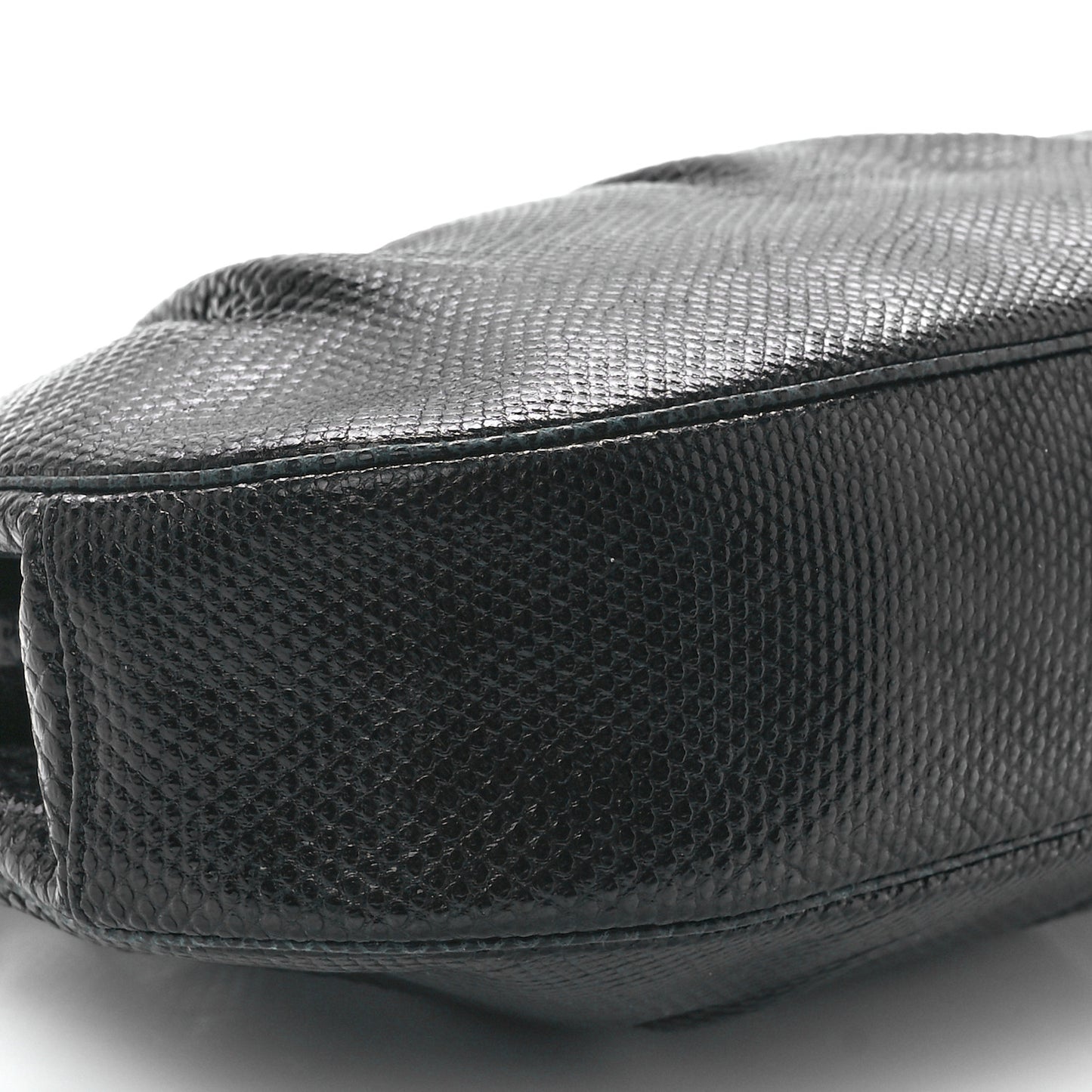 Snakeskin Crystal Evening Bag Black