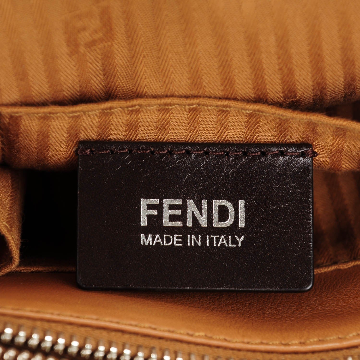 Fendi Vitello Elite Regular 2Jours Tote Orzo 6 of 9