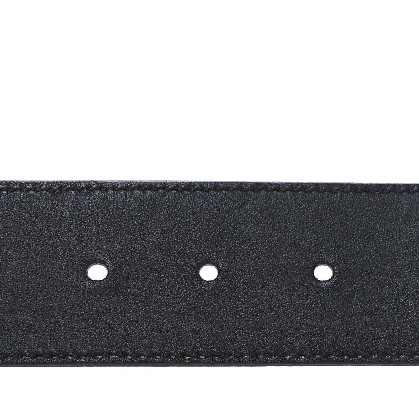 Textured Calfskin Double G 40mm Belt 80 32 Black