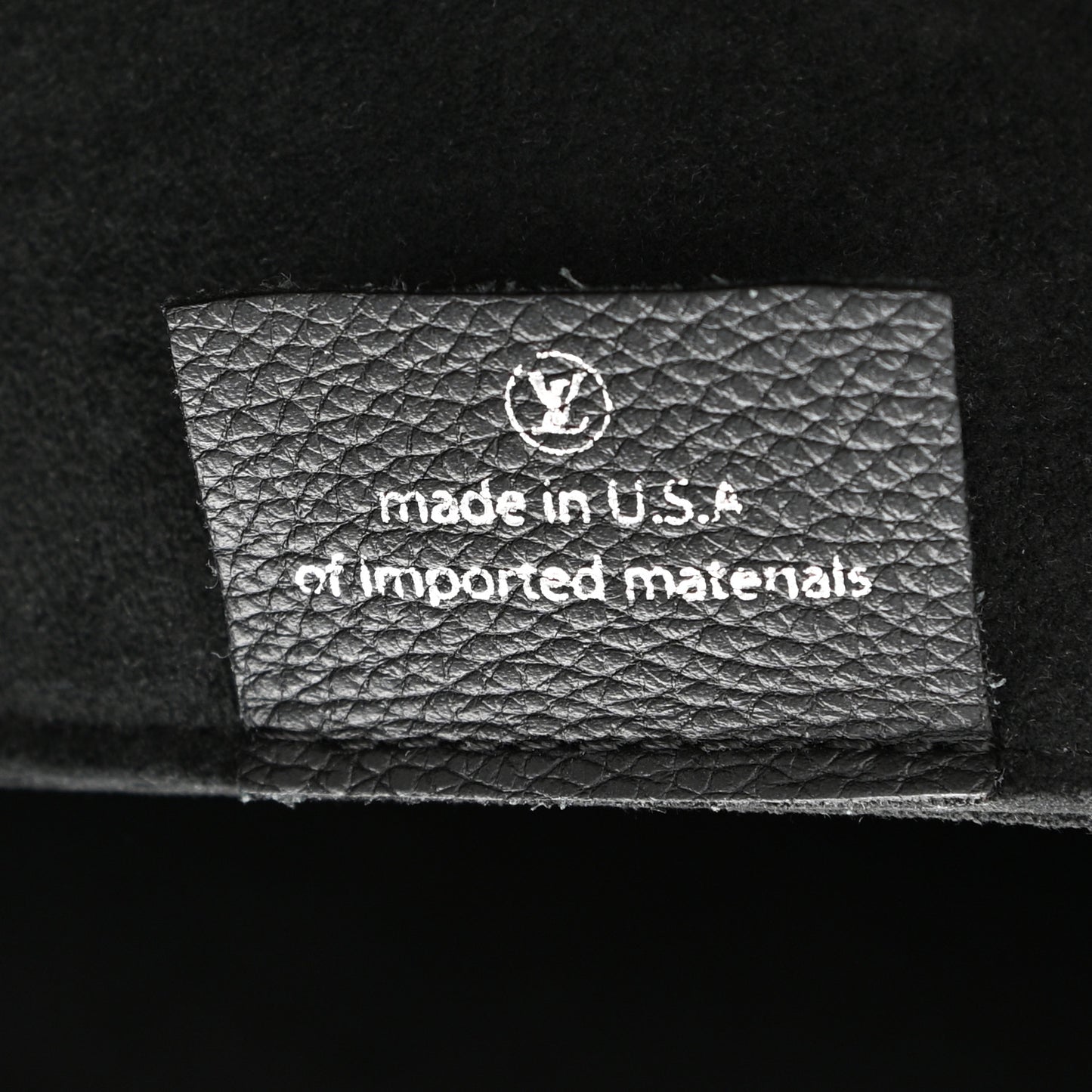 Calfskin Lockme Go Tote Black