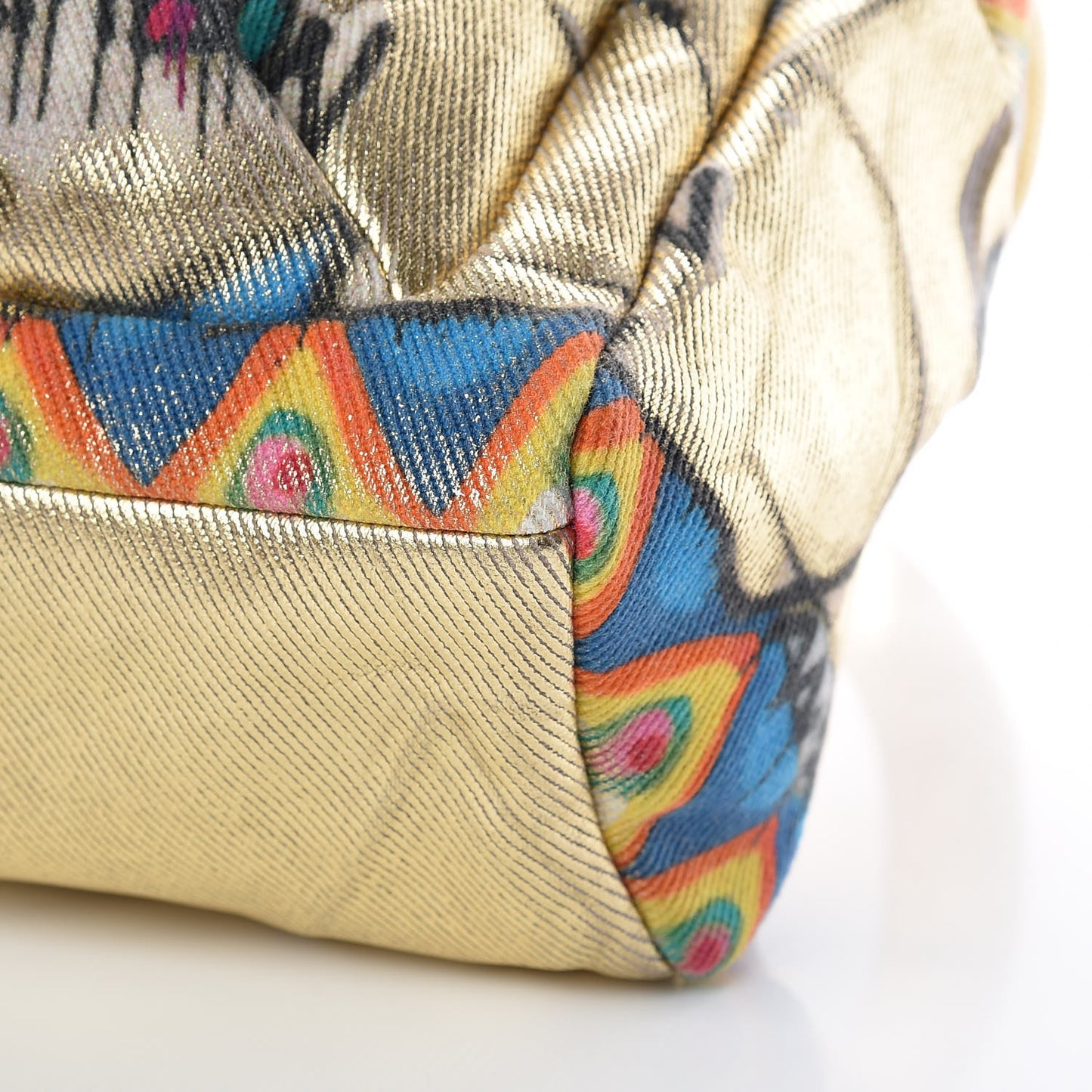 Graffiti Printed Canvas Street Spirit Backpack Multicolor