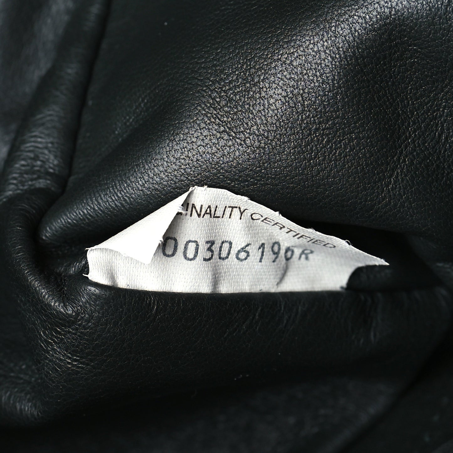Nappa Intrecciato Teen Pouch Black