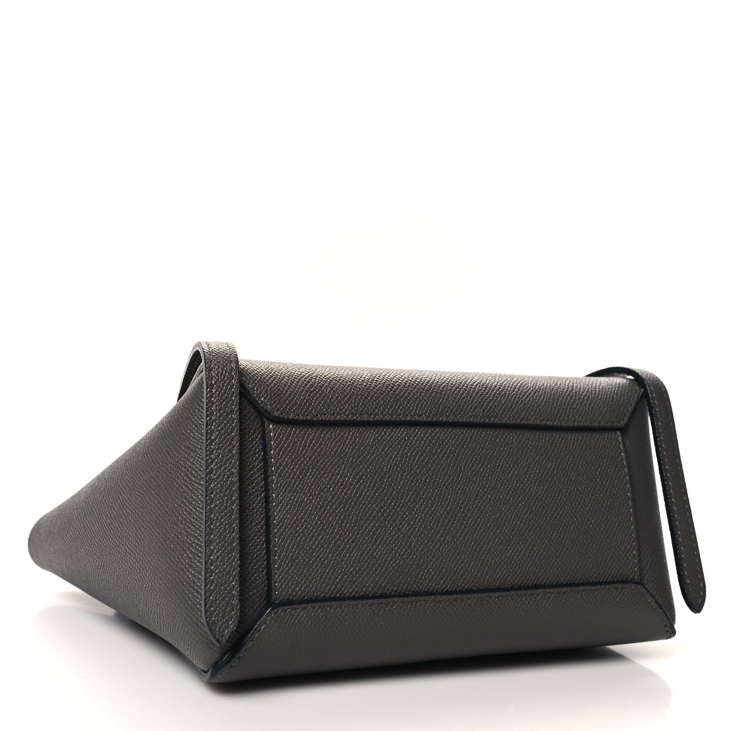 Celine Grained Calfskin Nano Belt Bag Grey 4 of 12