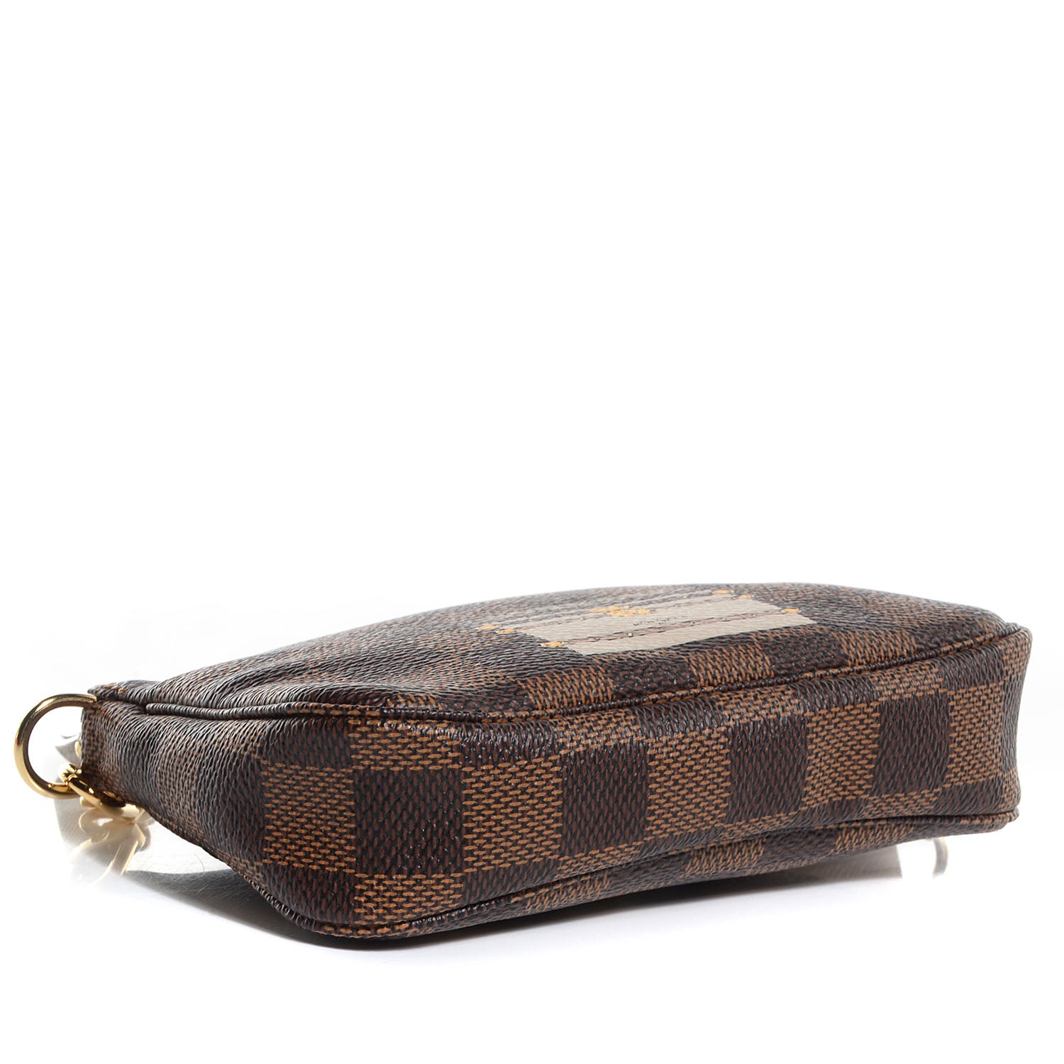 Louis Vuitton Damier Ebene Trunks and Locks Mini Pochette Accessories 4 of 7