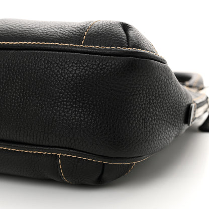 Chanel Grained Calfskin Tassel Hobo Black 10 of 15