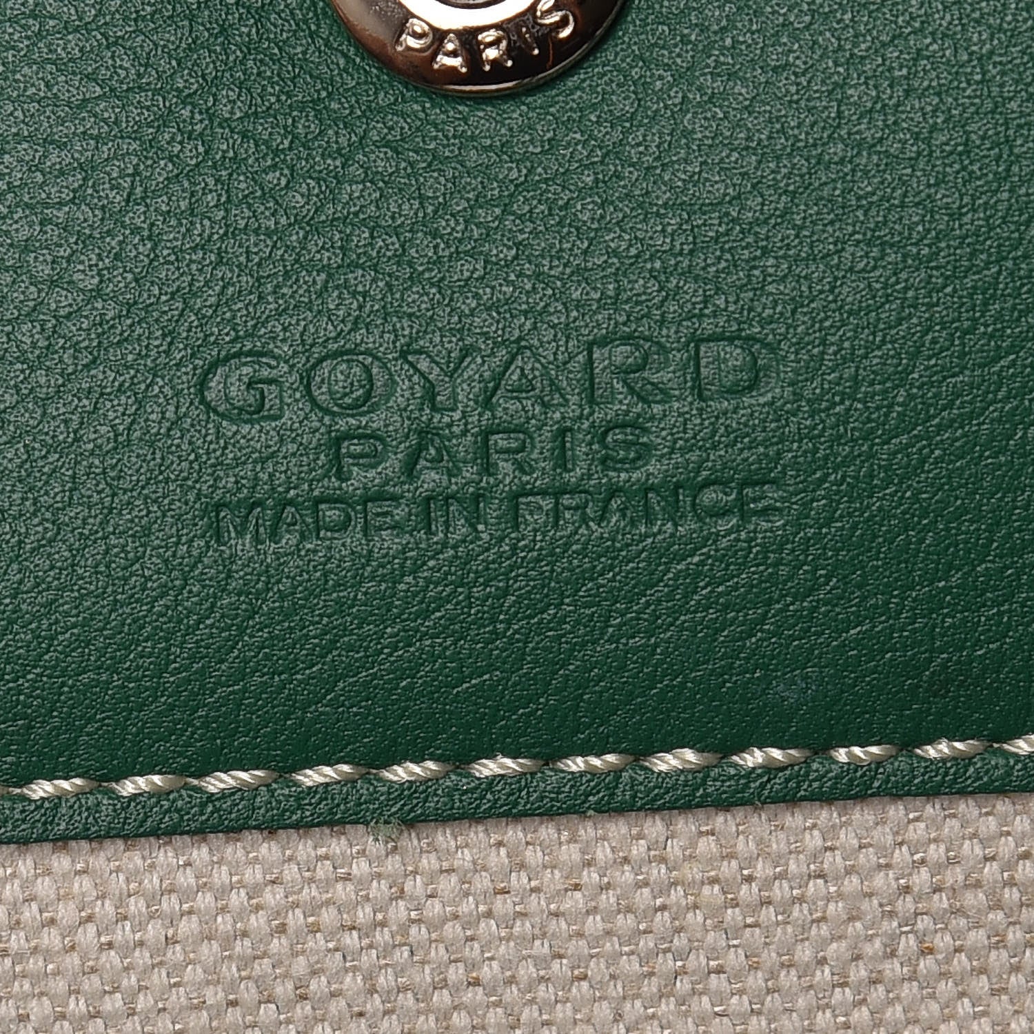 Goyard Goyardine Saint Louis PM Green 8 of 12