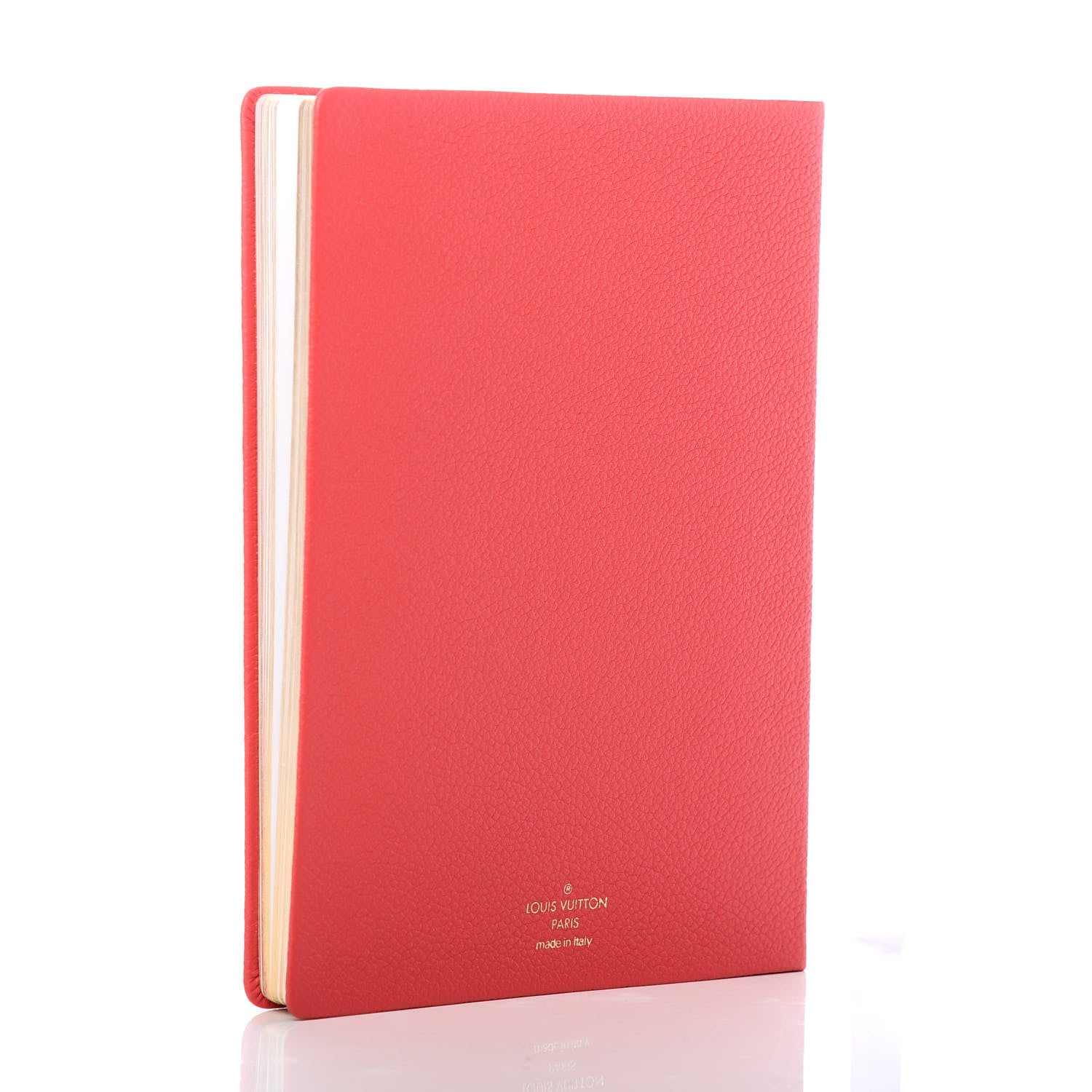 Louis Vuitton Taurillon Notebook MM Rubis 3 of 6