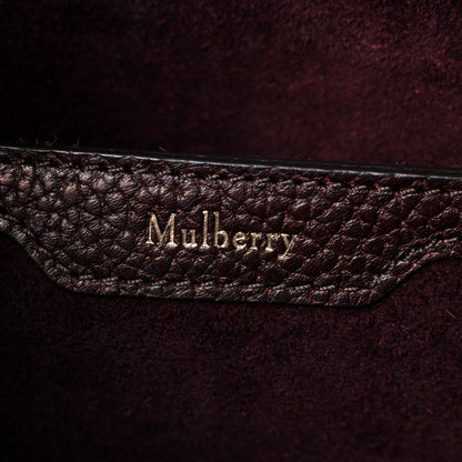 Mulberry Grain Vegetable Tanned Calfskin Small Zipped Bayswater Oxblood 6 of 15