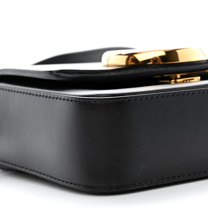 Chloe Shiny Calfskin Suede Mini C Double Carry Black 9 of 10