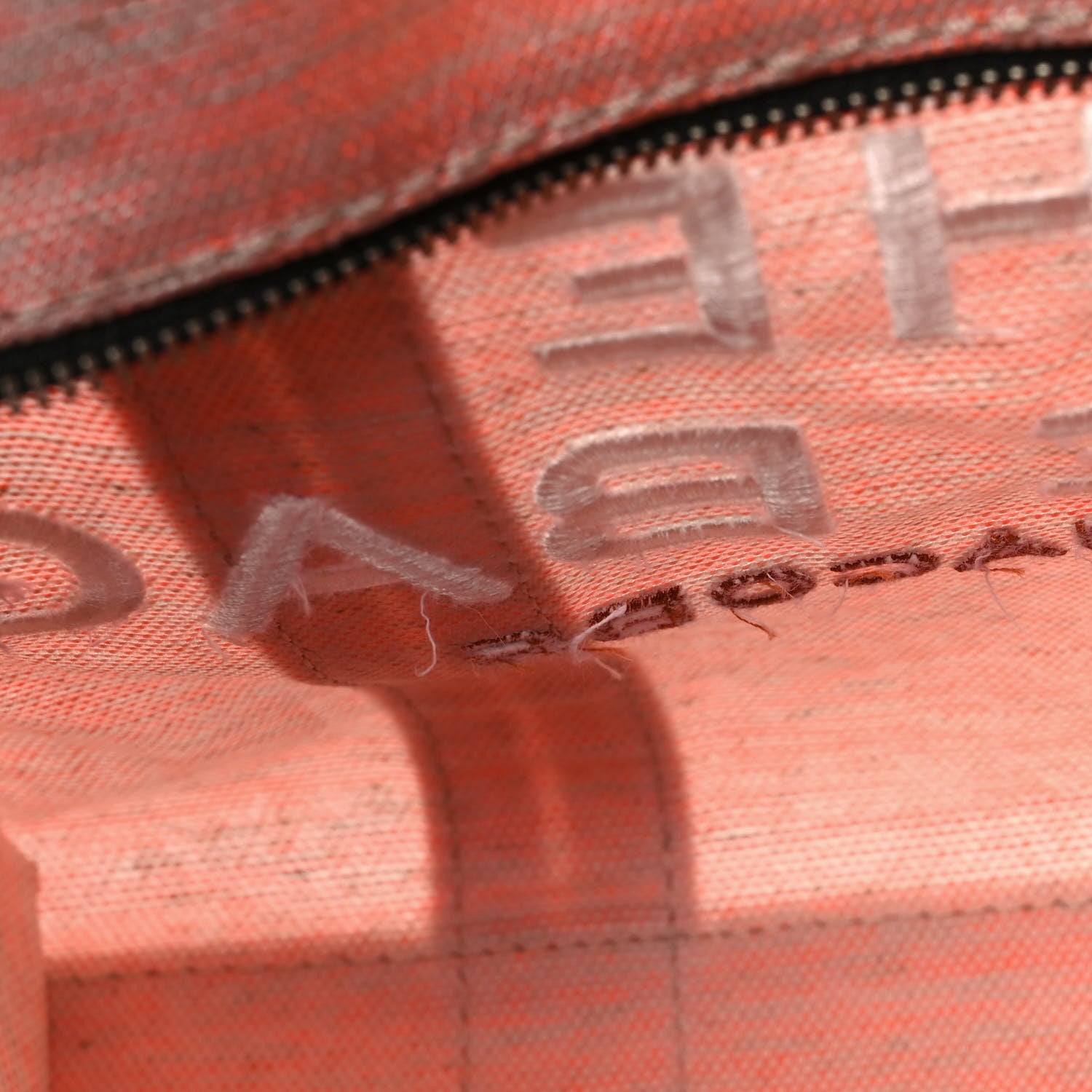 Marc Jacobs Cotton Canvas The Summer Medium Tote Bag Orange Rust 12 of 12