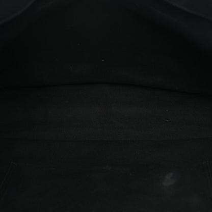 Saint Laurent Linen Calfskin Rive Gauche Tote Black 8 of 25