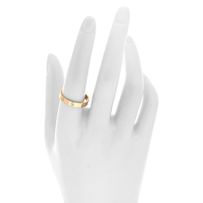 Cartier 18K Yellow Gold 3.5mm LOVE Wedding Band Ring 59 8.75 2 of 4