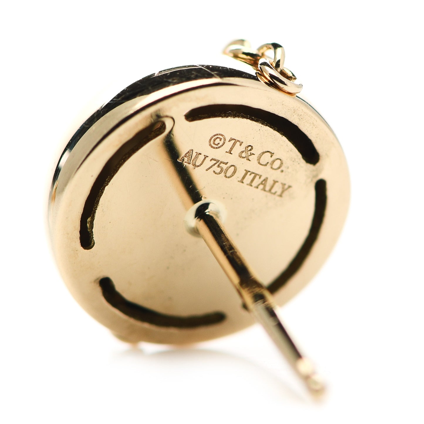 18K Yellow Gold HardWear Bolt Ball Earrings
