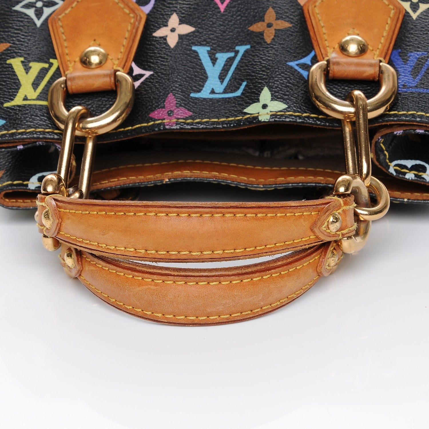 Louis Vuitton Monogram Multicolor Audra Black 10 of 12