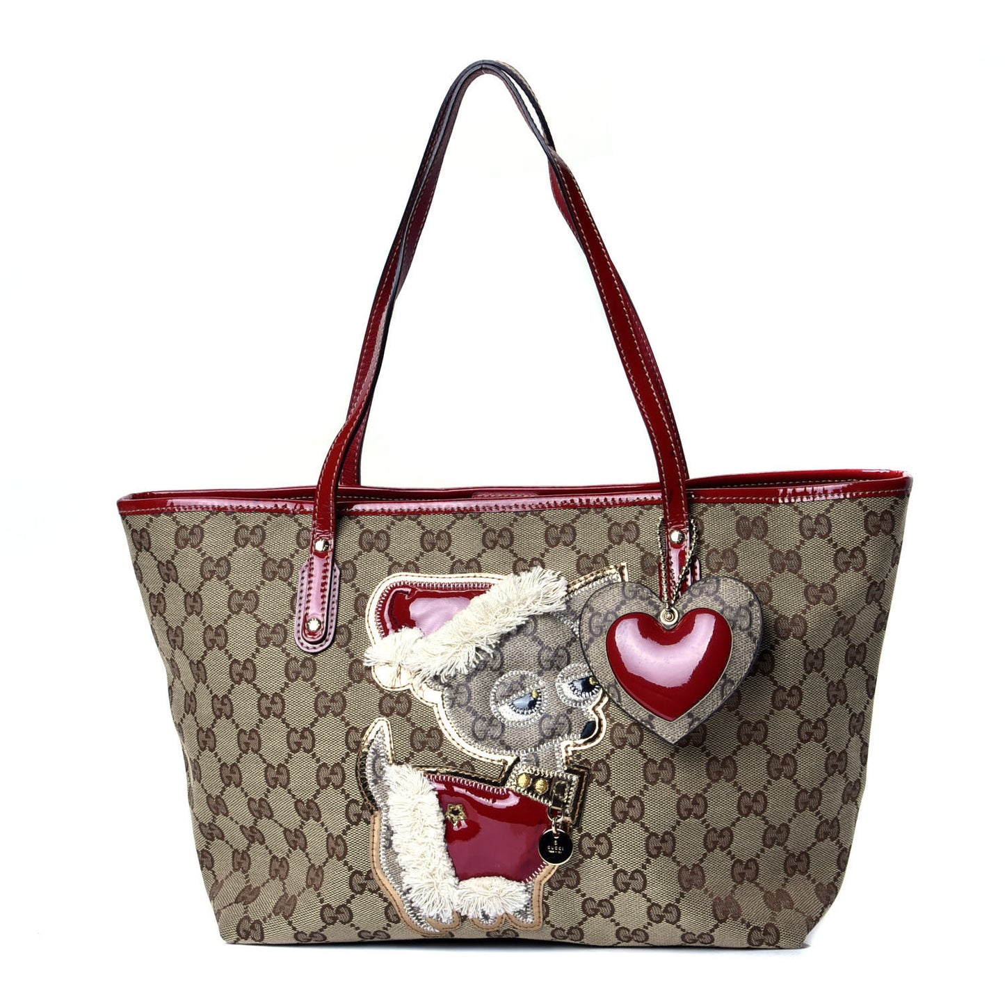 Monogram Brando Guccioli Holiday Chihuahua Tote