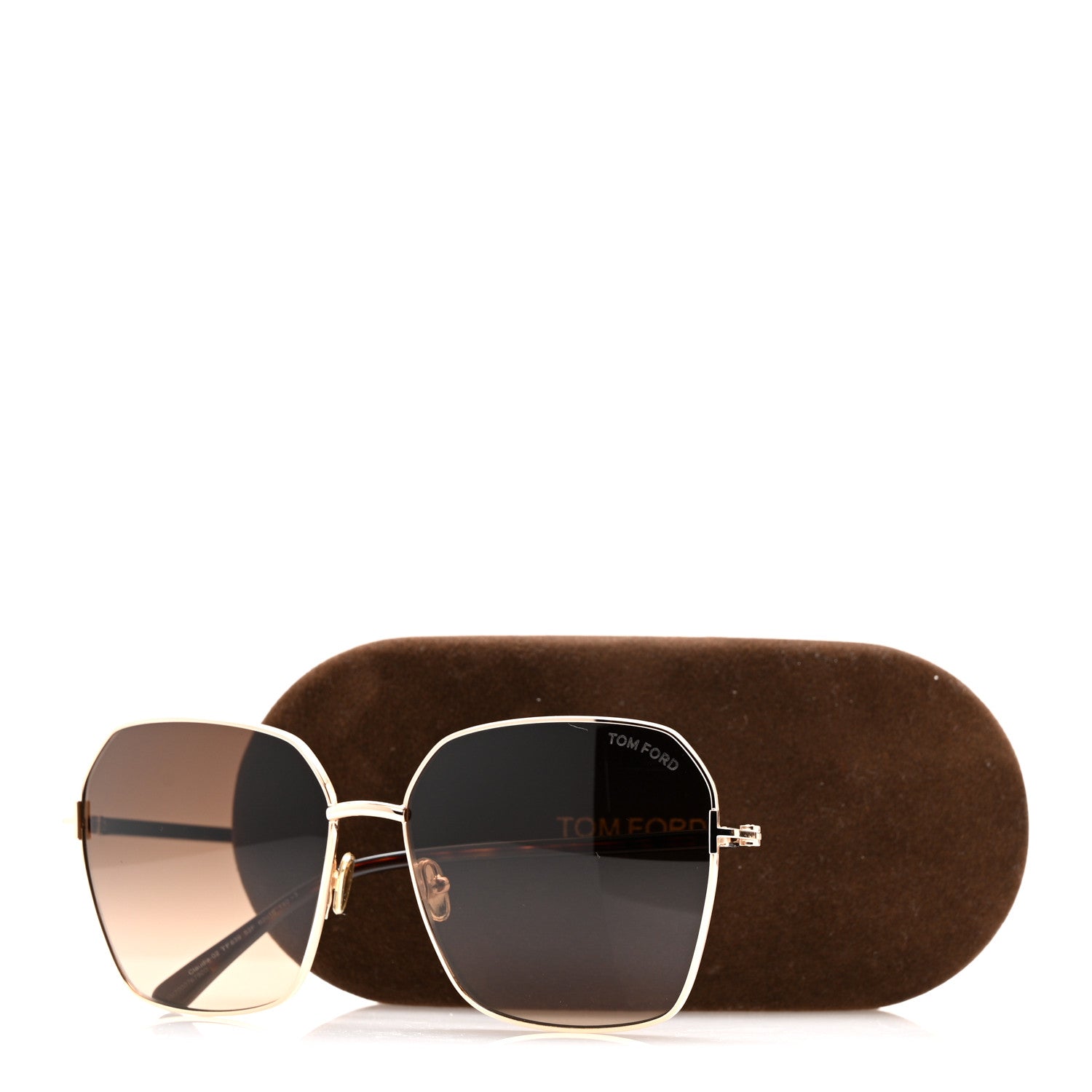 Tom Ford Claudia TF839 Sunglasses Brown 8 of 8