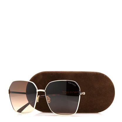 Tom Ford Claudia TF839 Sunglasses Brown 8 of 8