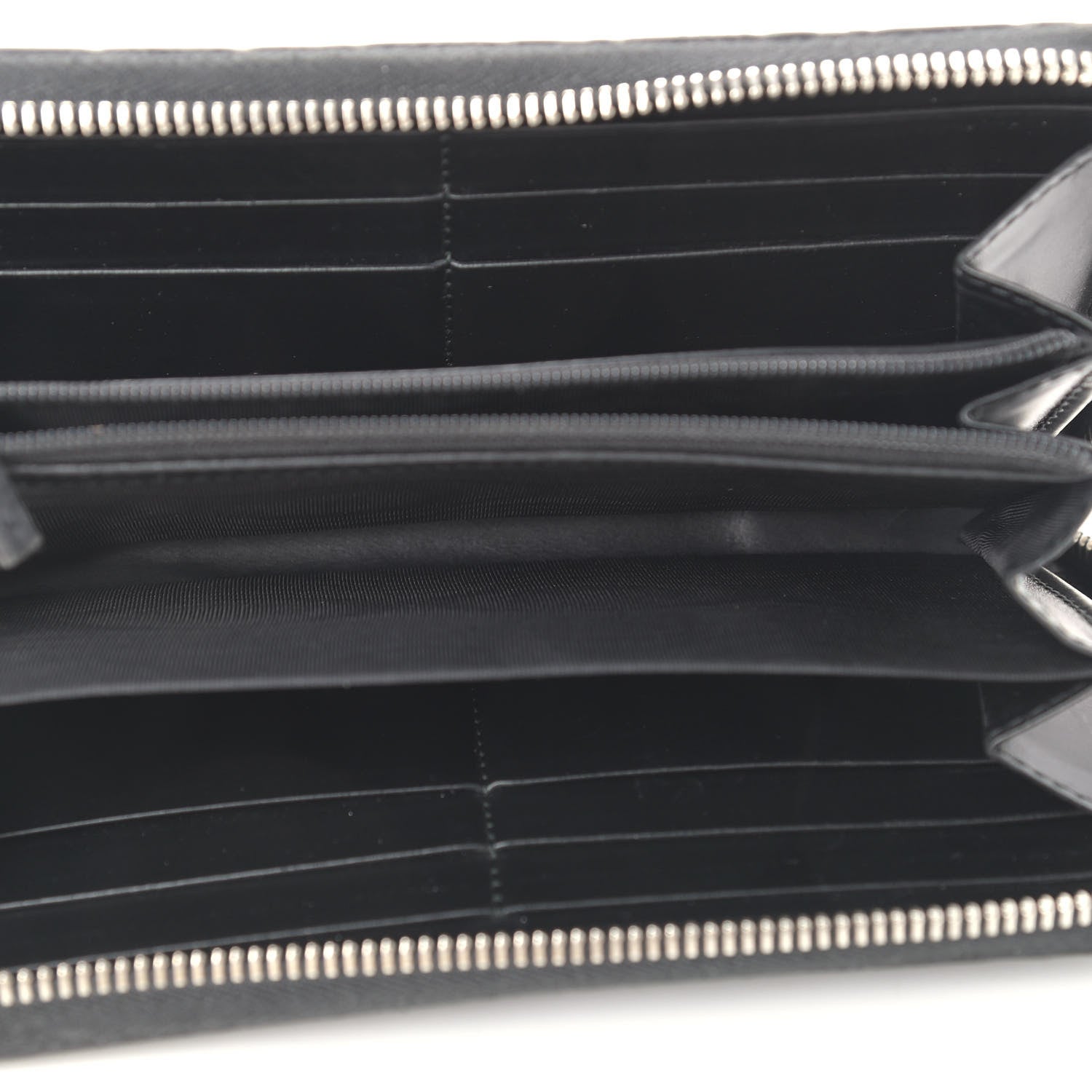 Gucci Guccissimma Signature Dorian Zip Around Wallet Black 5 of 10